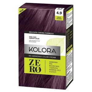 Kolora Zero, 4.9 Violet Passion No Ammonia Formula/2pack